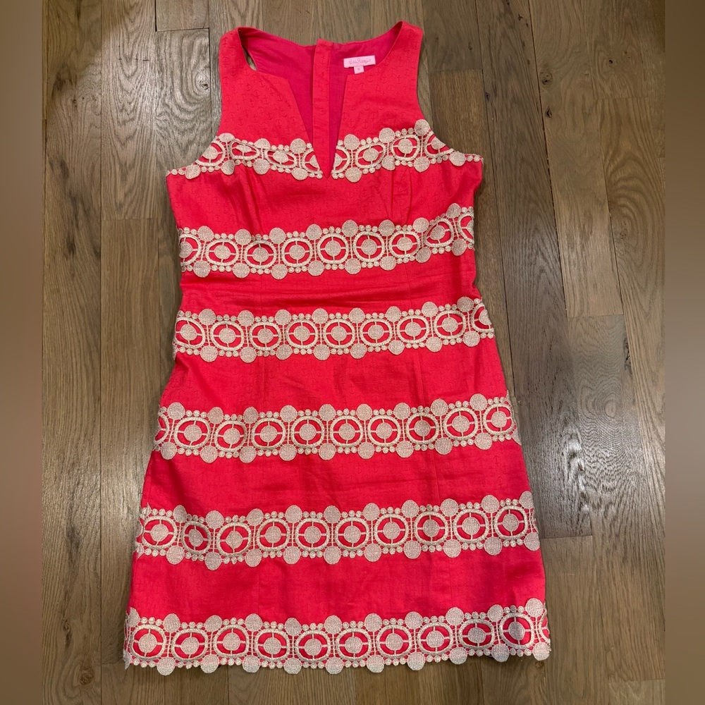 Lilly Pulitzer Pink Sheath Dress